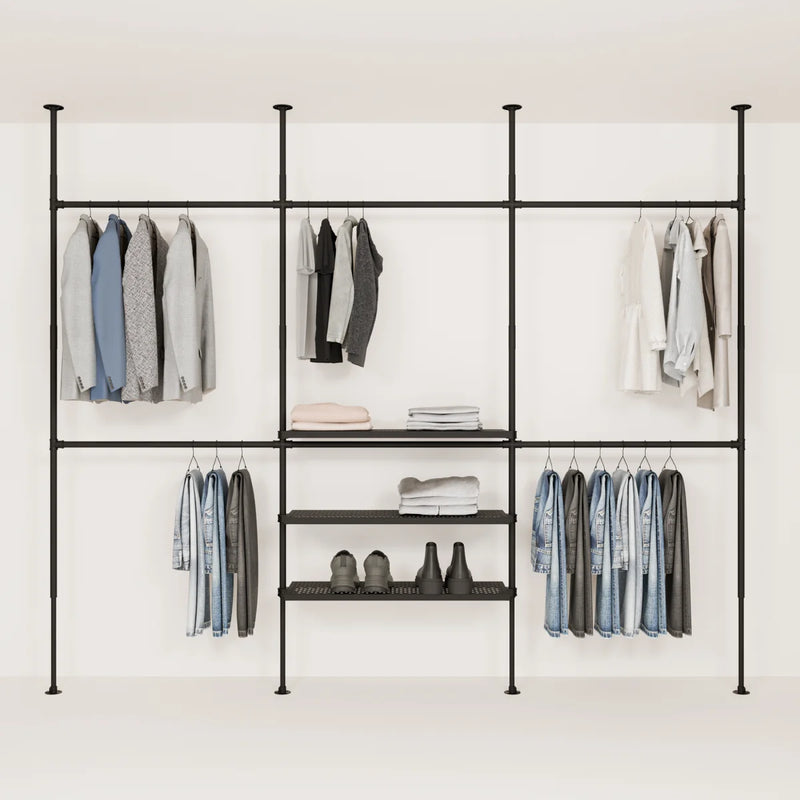 LOFT 3 METAL – 3 ripiani sul fondo