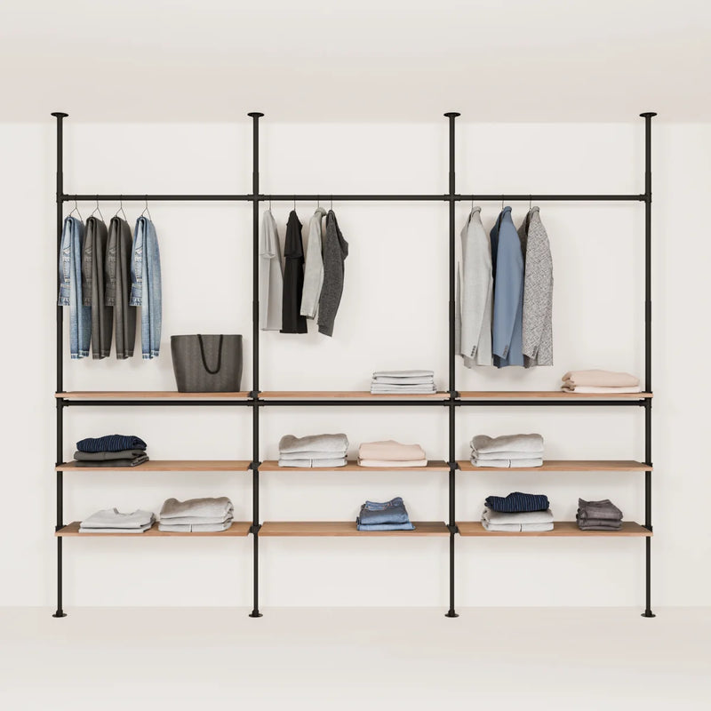 LOFT 3 OAK – 9 Regalböden