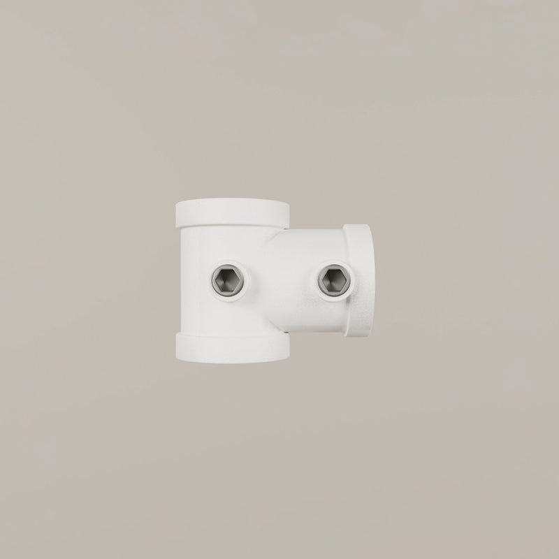 T Klemme 3/4" – Weiß