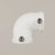 Raccordo a 90° Morsetto – Bianco