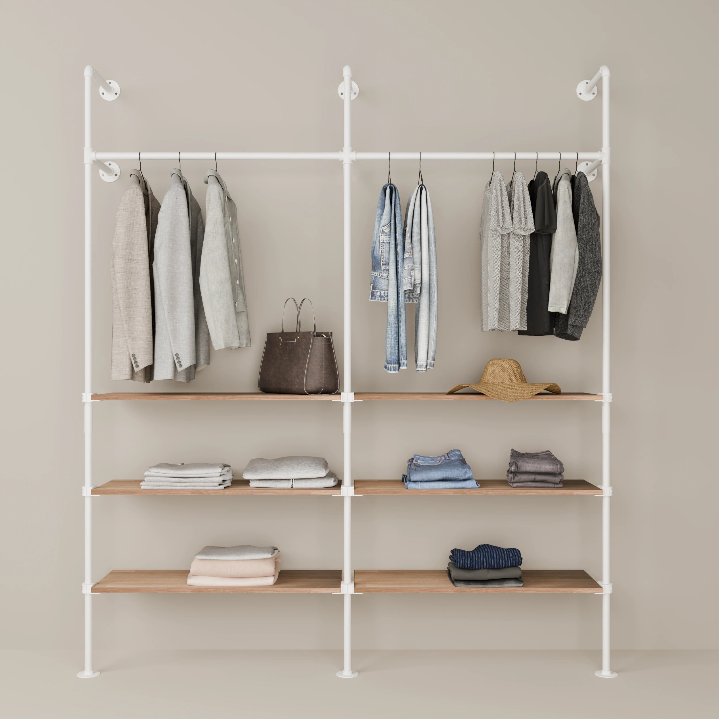 KIM 2 OAK – 6 ripiani | bianco