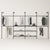 KIM DOUBLE 4 METAL – 6 ripiani al centro