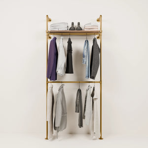 KIM DOUBLE 1 OAK – 1 ripiano | oro