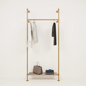 KIM 1 OAK – 1 ripiano inferiore | oro