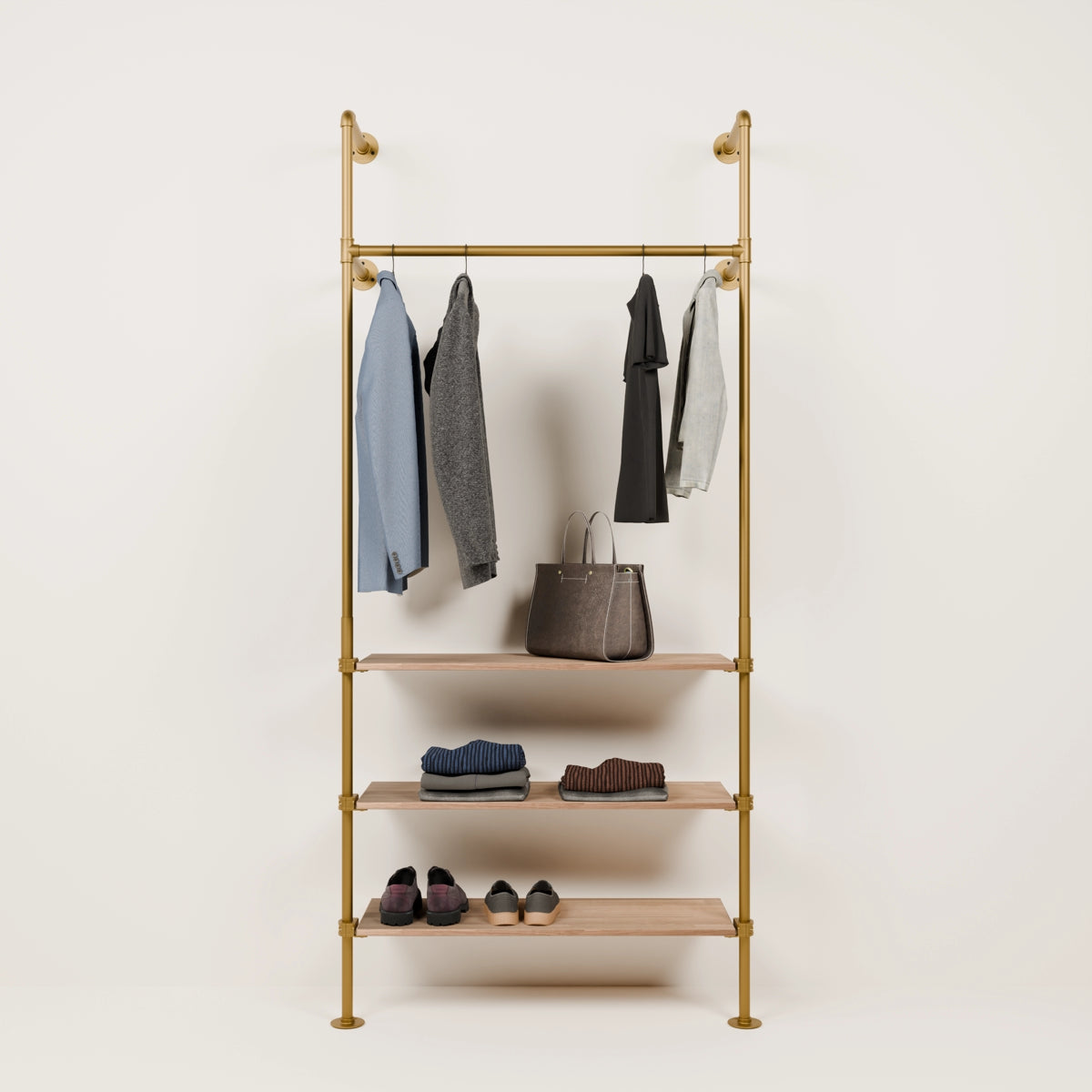KIM 1 OAK – 3 ripiani | oro
