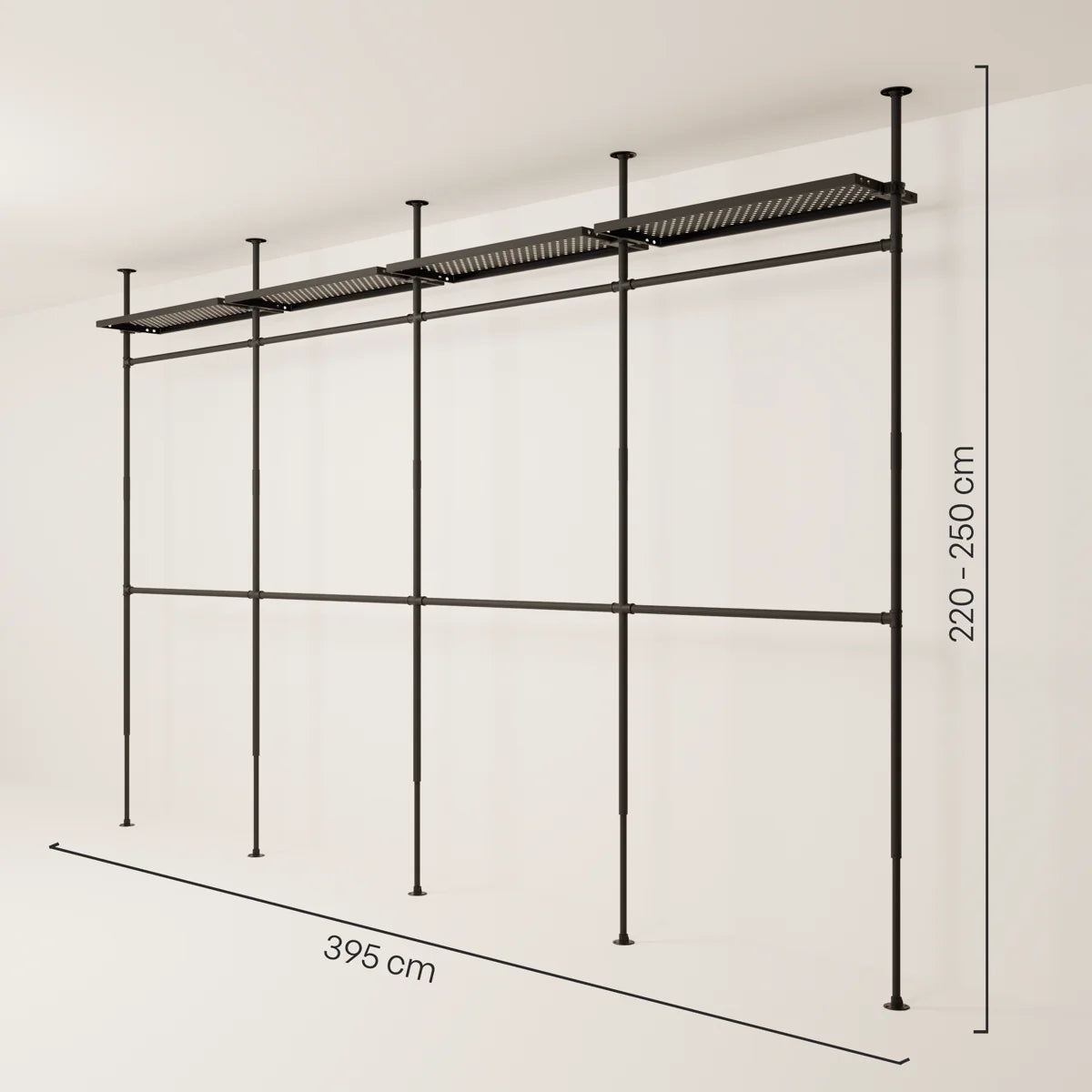 LOFT 4 METAL – 4 Regalböden