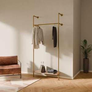 KIM 1 OAK – 1 ripiano inferiore | oro