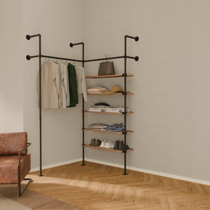 KIM EDGE 2 OAK – 5 ripiani destra