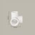 Connettore a 3 vie 90° – Bianco
