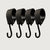 Ganci S – Set da 4 | con anello in gomma