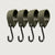Ganci S – Set da 4 | con anello in gomma