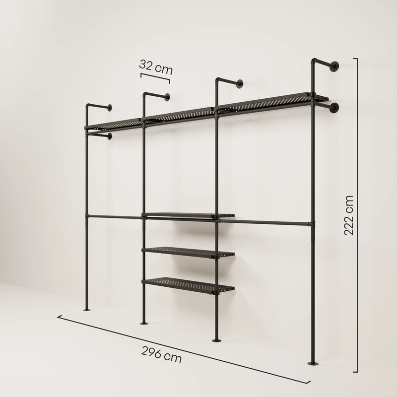 KIM DOUBLE 3 METAL – 6 ripiani