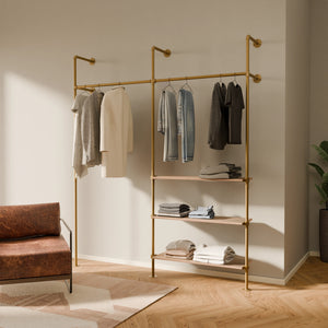 KIM 2 OAK – 3 ripiani | oro