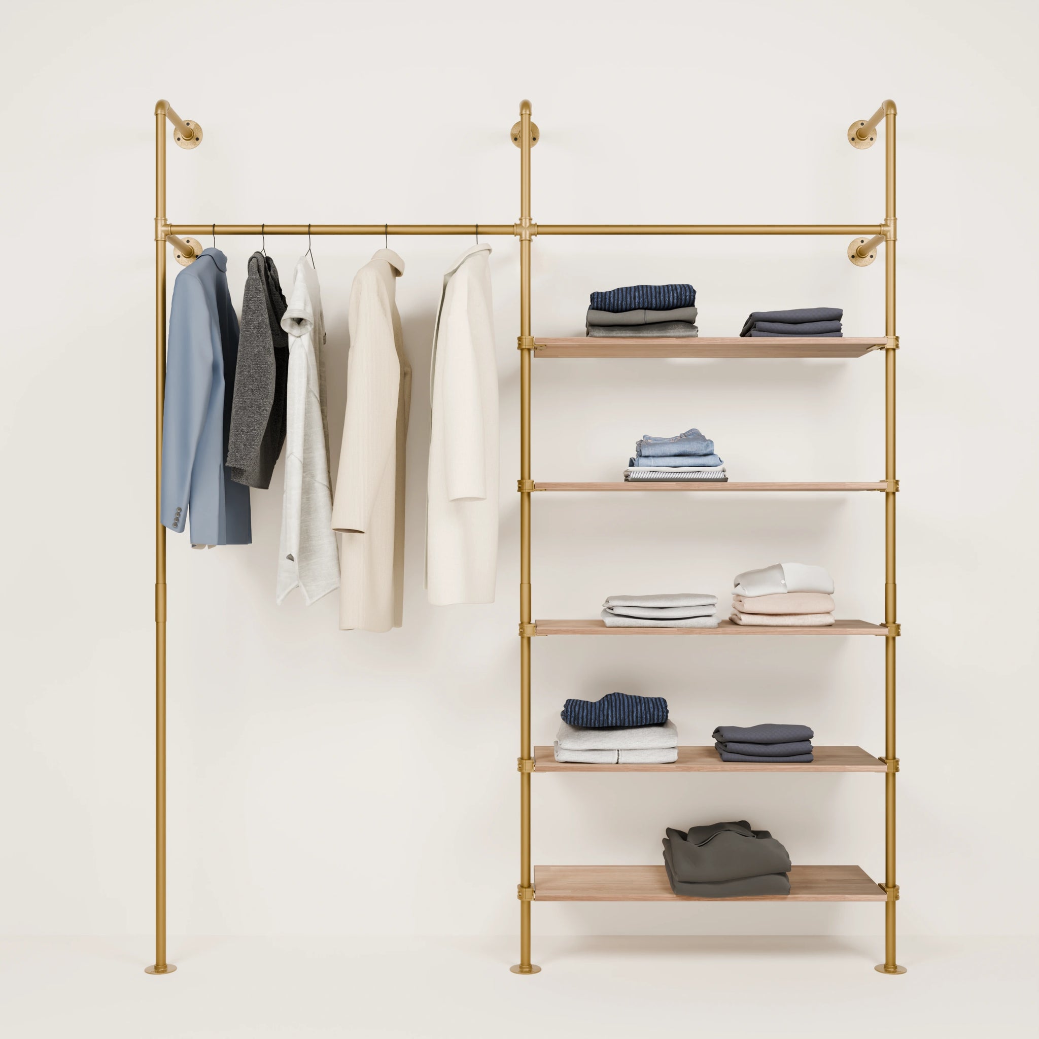 KIM 2 OAK – 5 ripiani | oro