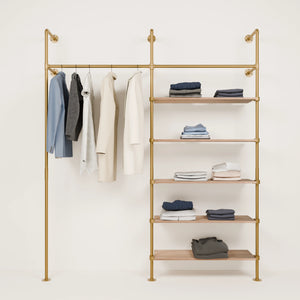 KIM 2 OAK – 5 ripiani | oro