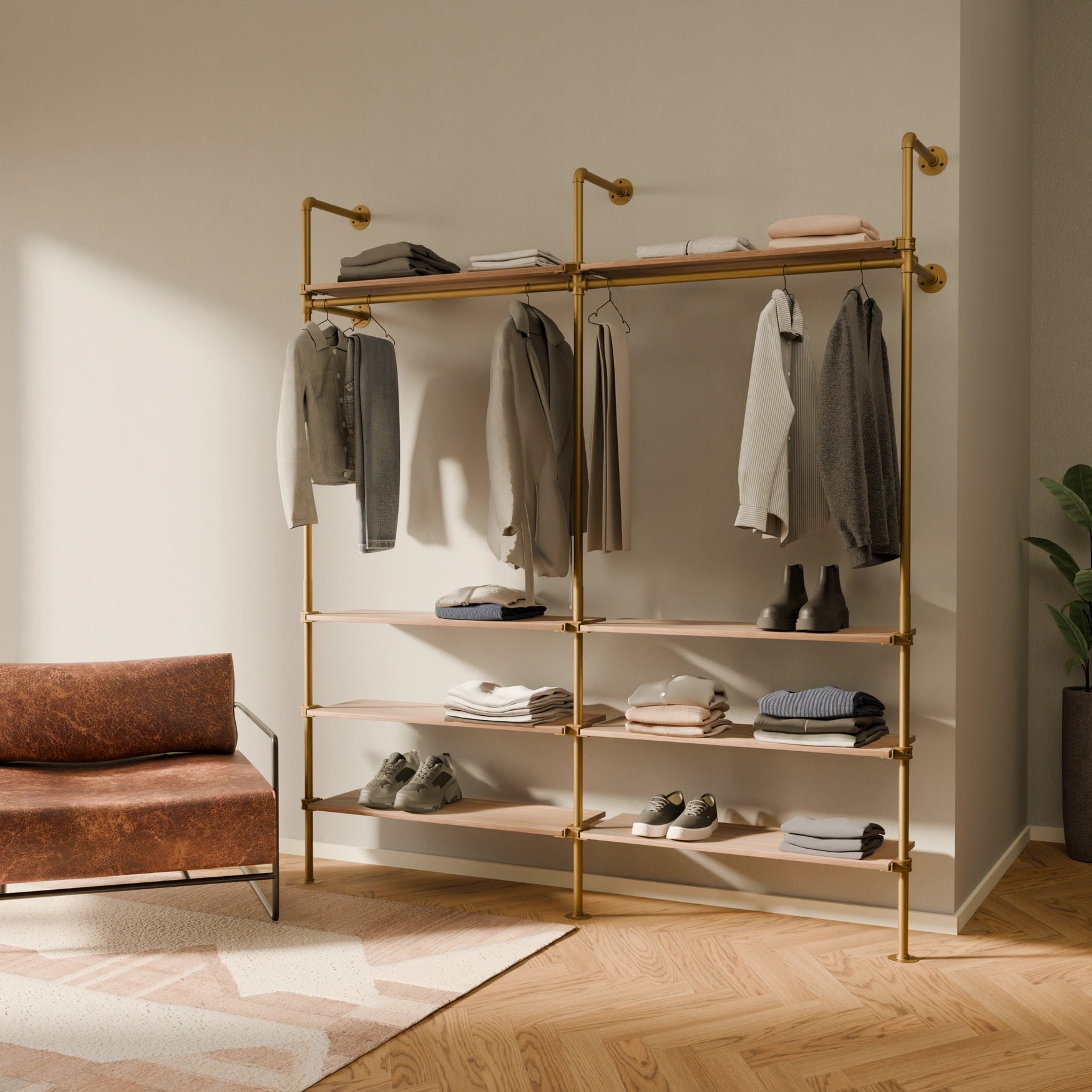 KIM 2 OAK – 8 ripiani | oro
