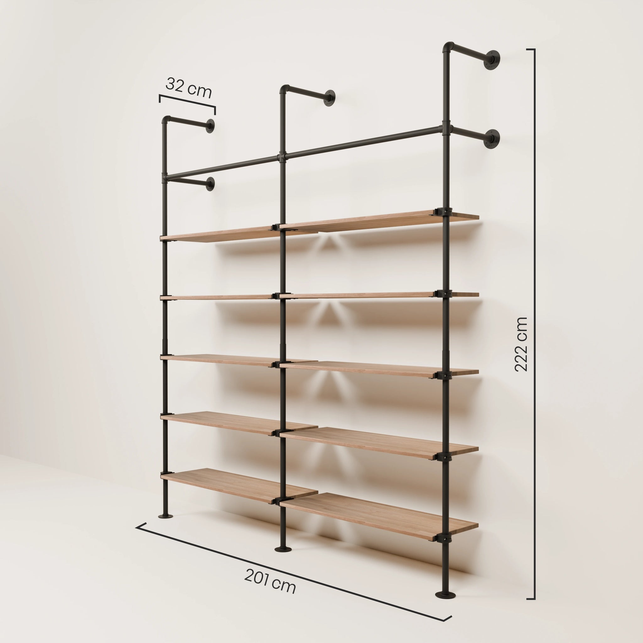 KIM 2 OAK – 10 ripiani