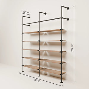 KIM 2 OAK – 10 ripiani