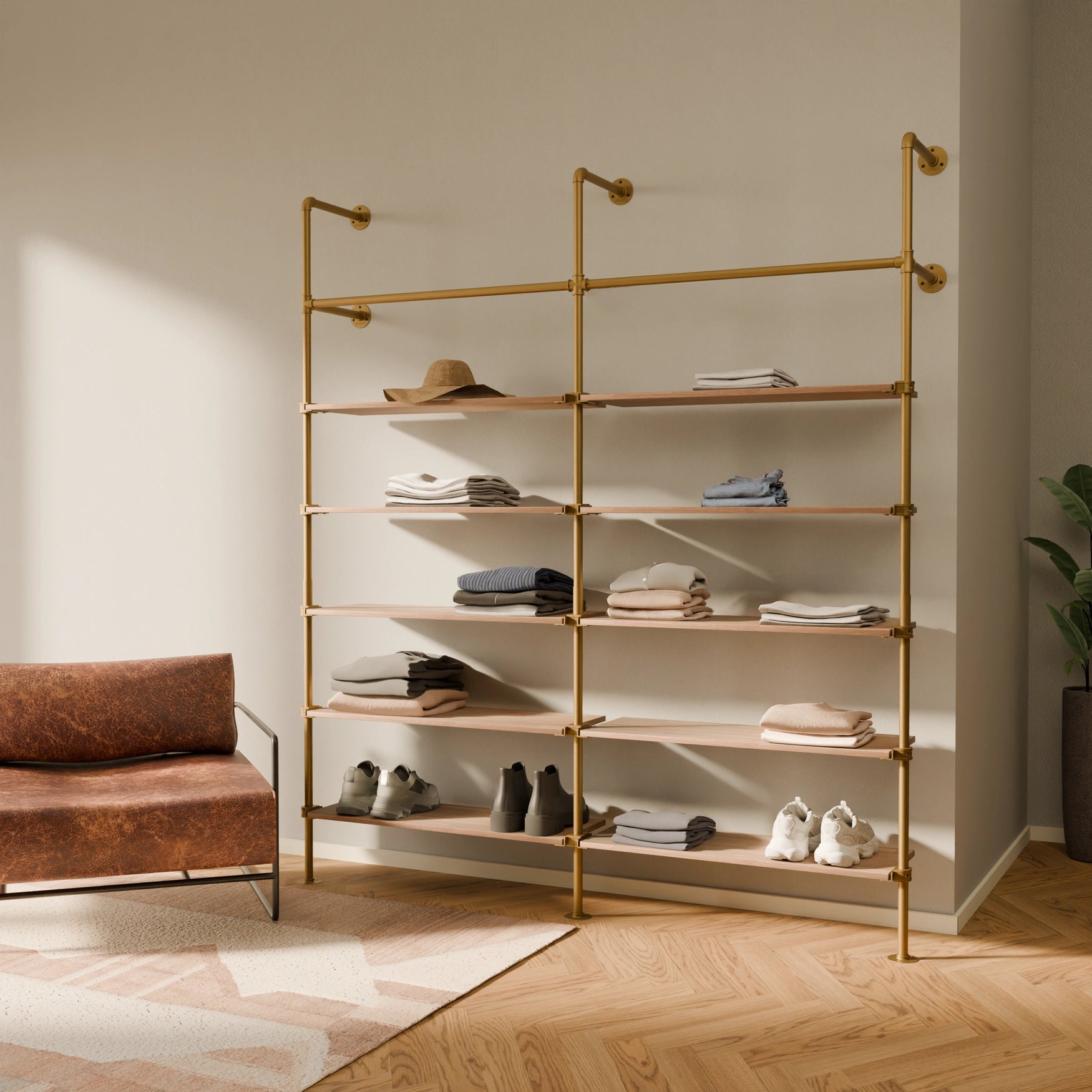 KIM 2 OAK – 10 ripiani | oro