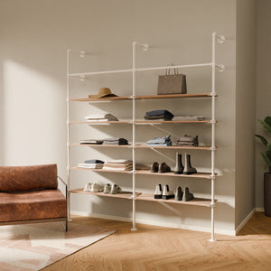 KIM 2 OAK – 10 ripiani | bianco