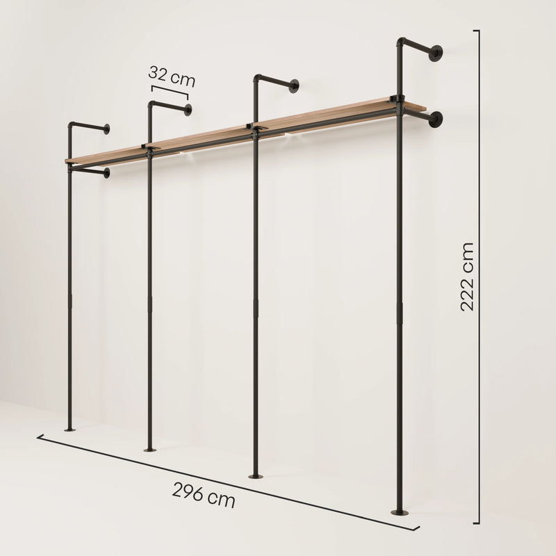 KIM 3 OAK – 3 ripiani