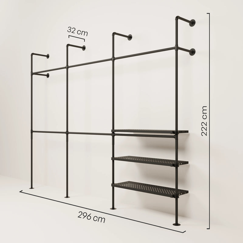 KIM DOUBLE 3 METAL – 3 ripiani