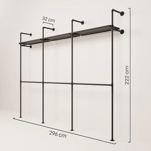 KIM DOUBLE 3 METAL – 3 ripiani in alto