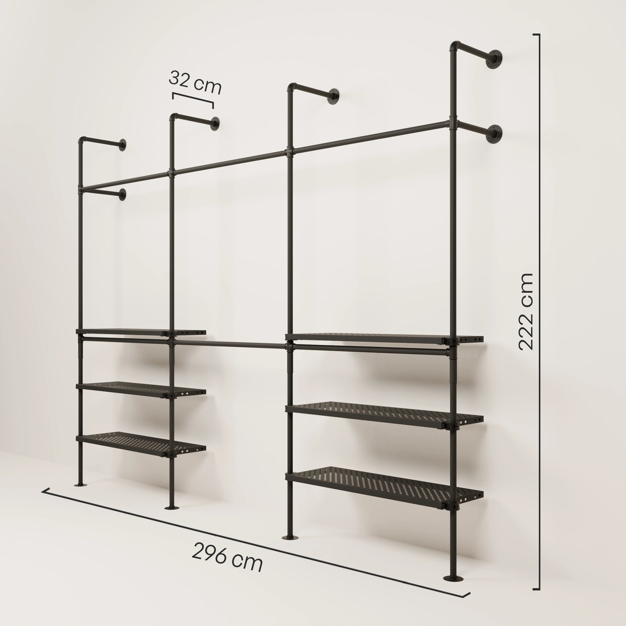 KIM DOUBLE 3 METAL – 6 ripiani esterni