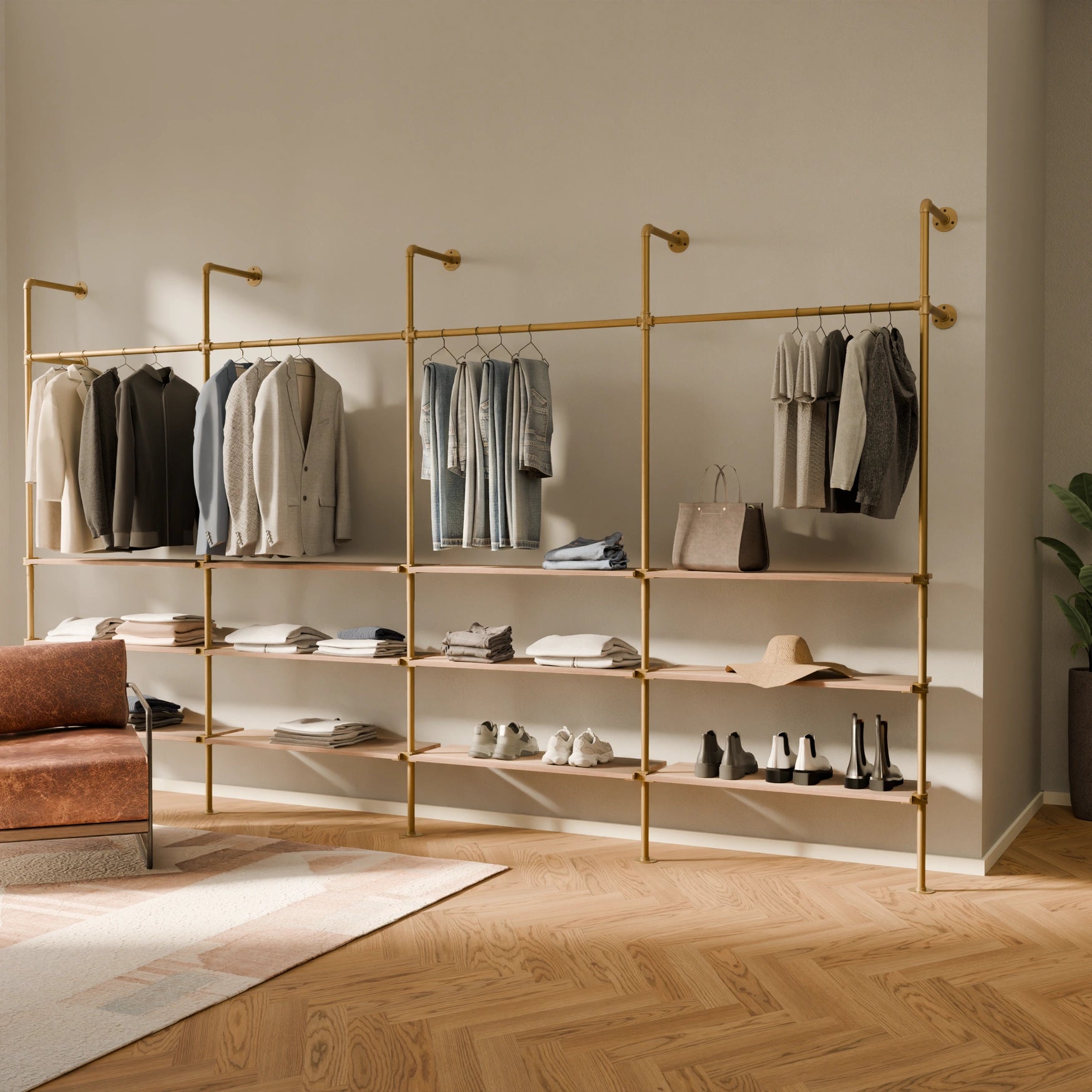KIM 4 OAK – 12 ripiani | oro