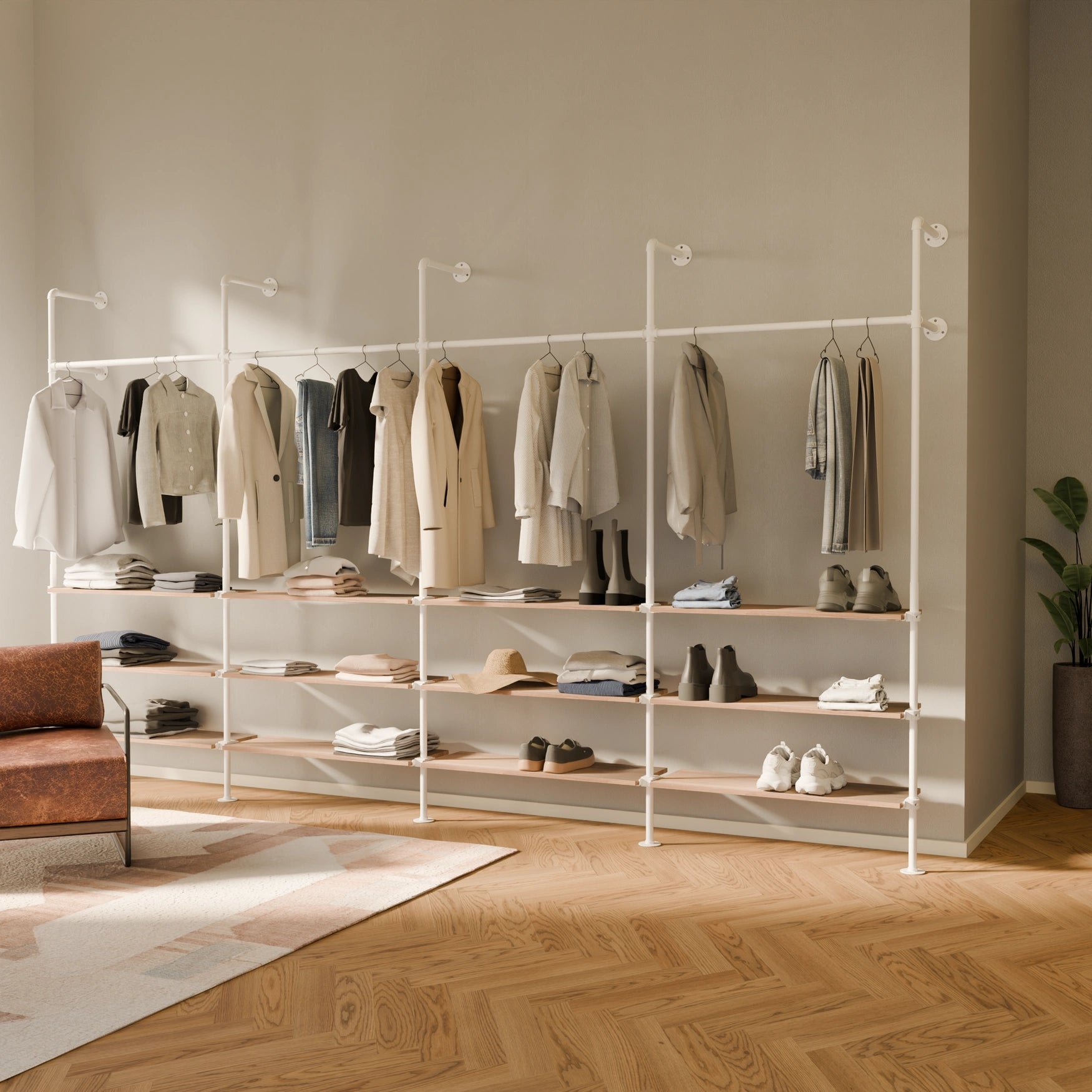 KIM 4 OAK – 12 ripiani | bianco