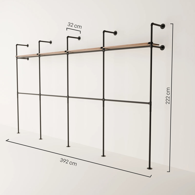 KIM DOUBLE 4 OAK – 4 ripiani