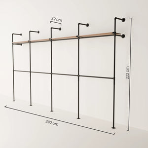 KIM DOUBLE 4 OAK – 4 ripiani