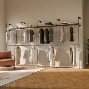 KIM DOUBLE 4 OAK – 4 ripiani