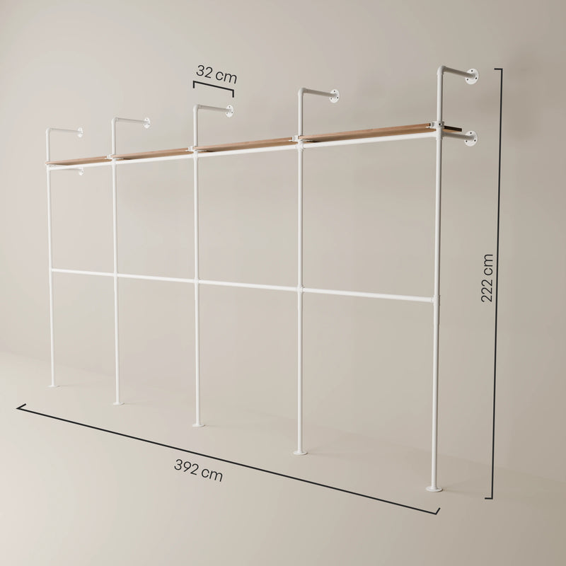 KIM DOUBLE 4 OAK – 4 ripiani