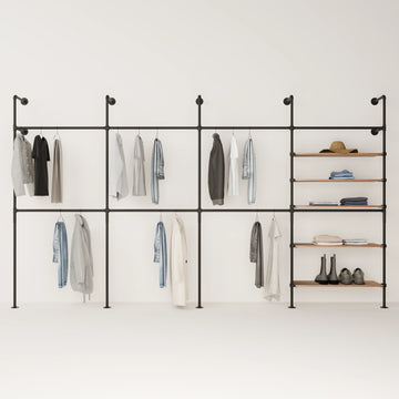 KIM DOUBLE 4 OAK – 5 ripiani