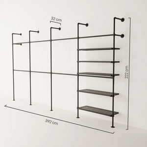 KIM DOUBLE 4 METAL – 5 ripiani