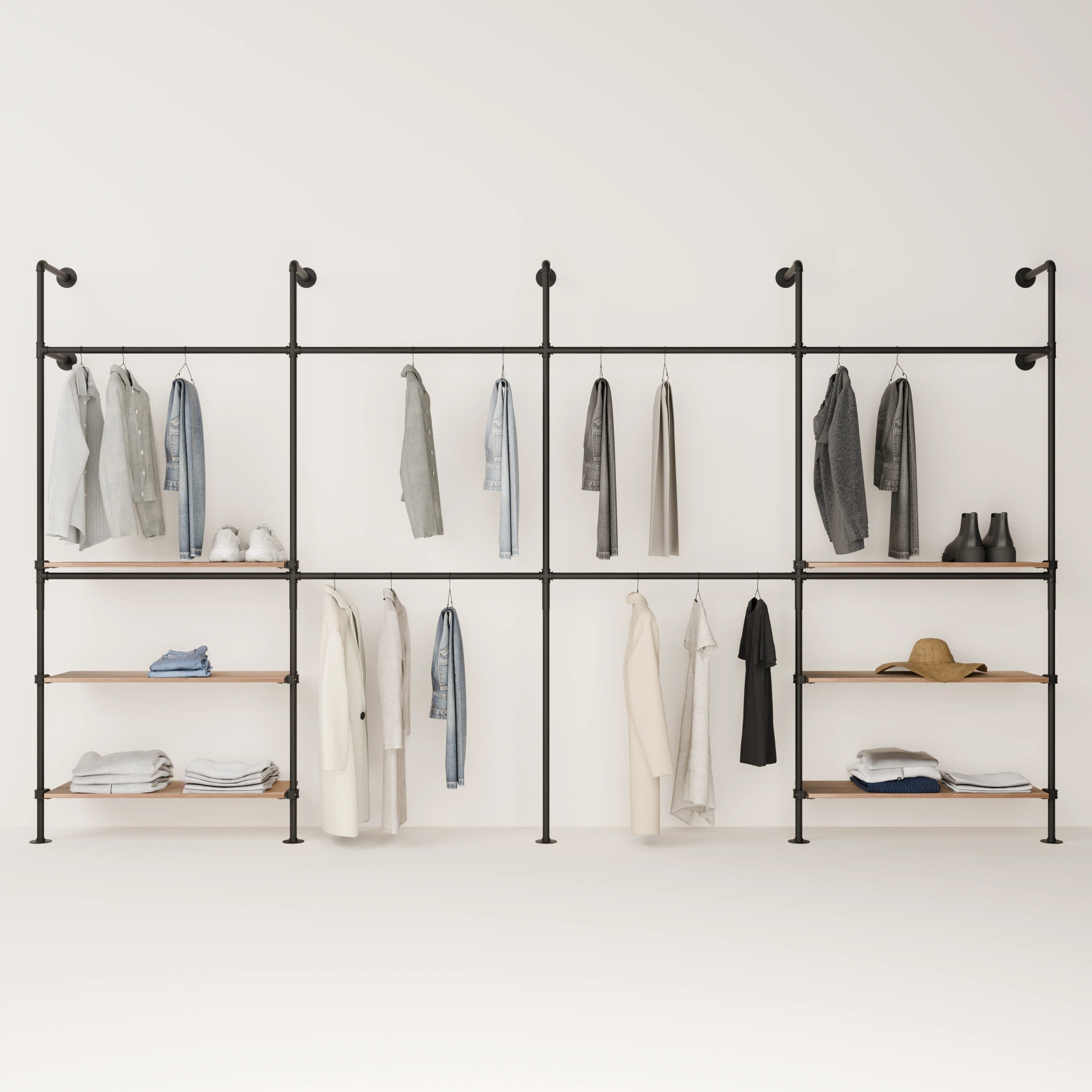 KIM DOUBLE 4 OAK – 6 ripiani