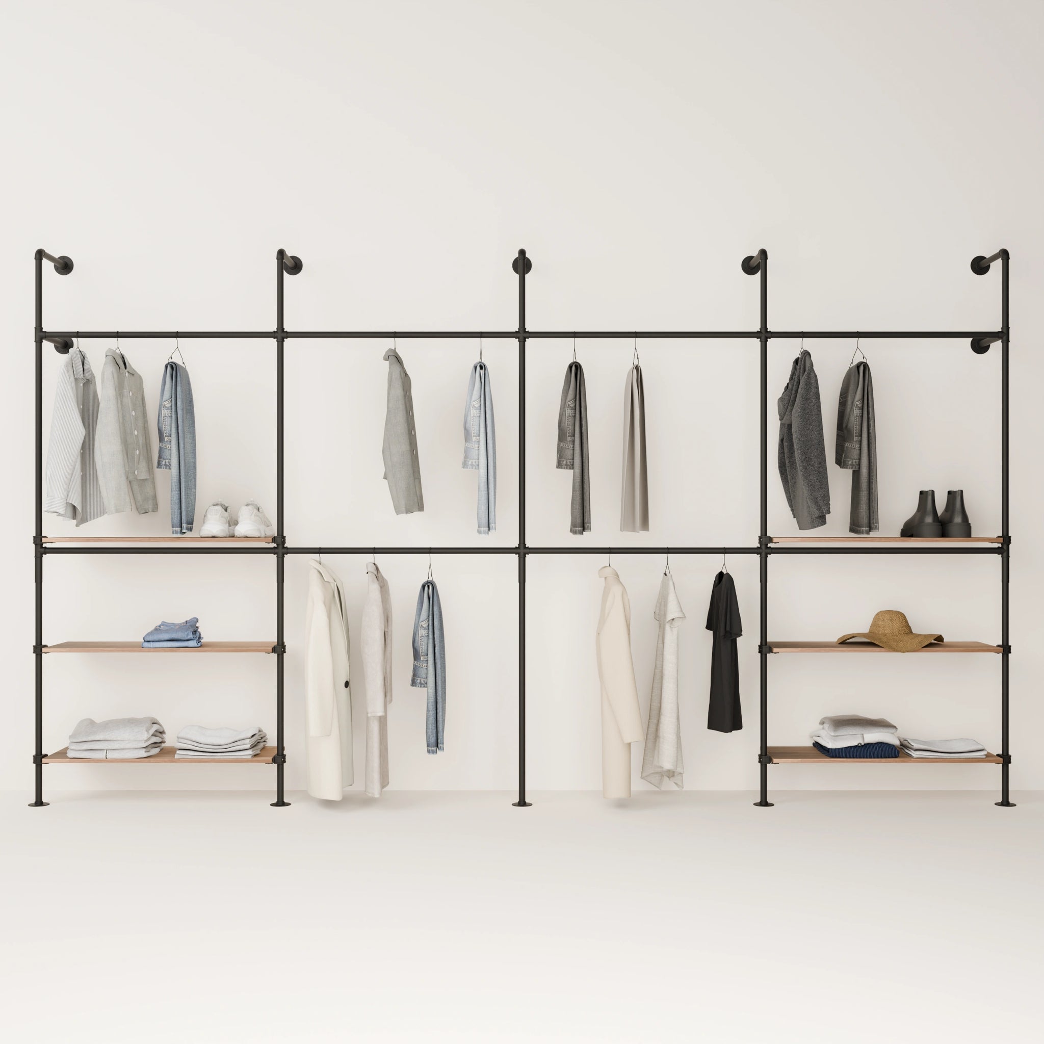 KIM DOUBLE 4 OAK – 6 ripiani