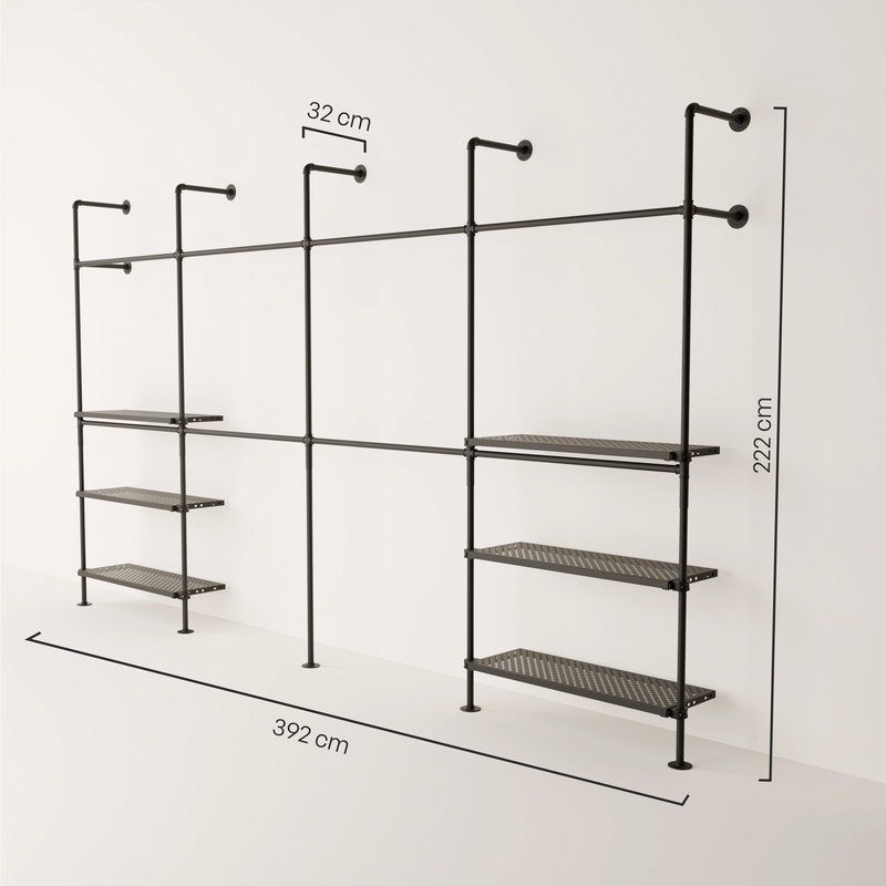 KIM DOUBLE 4 METAL – 6 ripiani