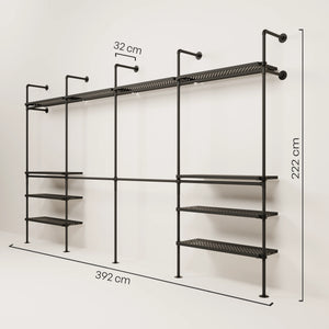 KIM DOUBLE 4 METAL – 10 ripiani superiori