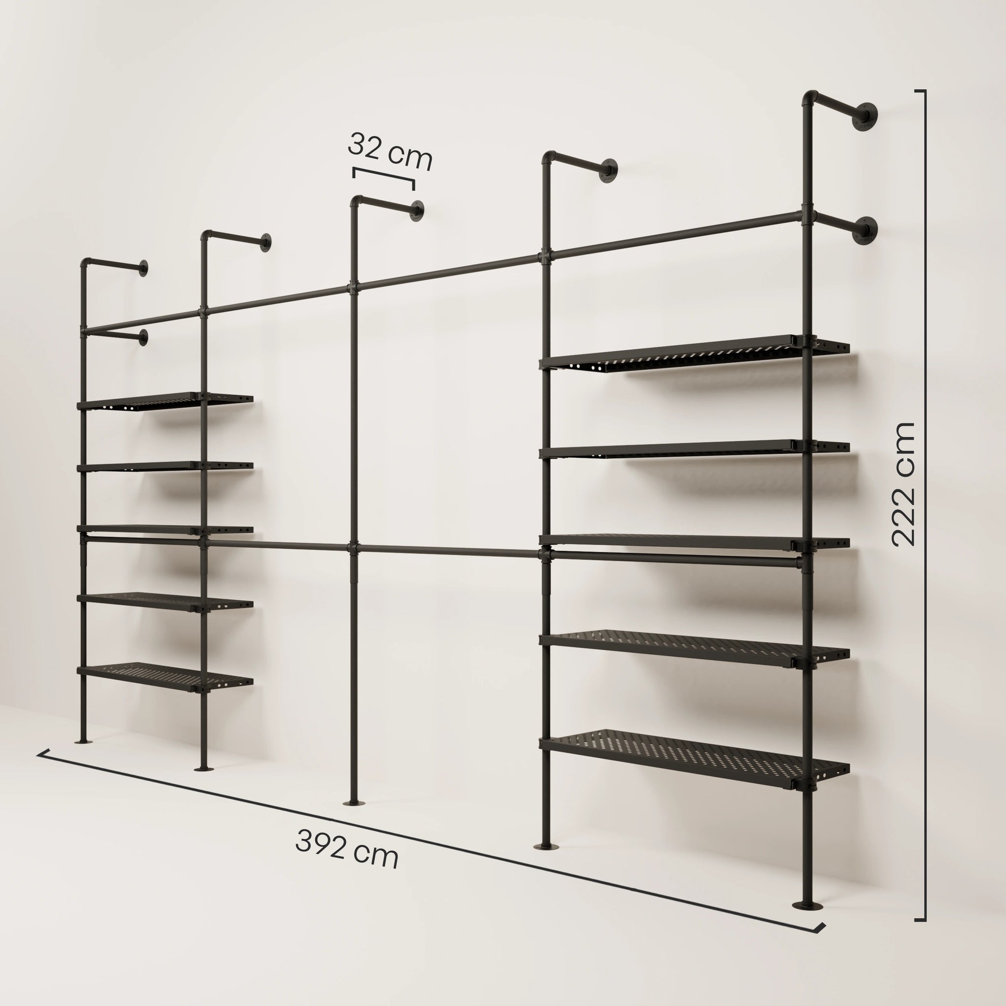 KIM DOUBLE 4 METAL – 10 ripiani