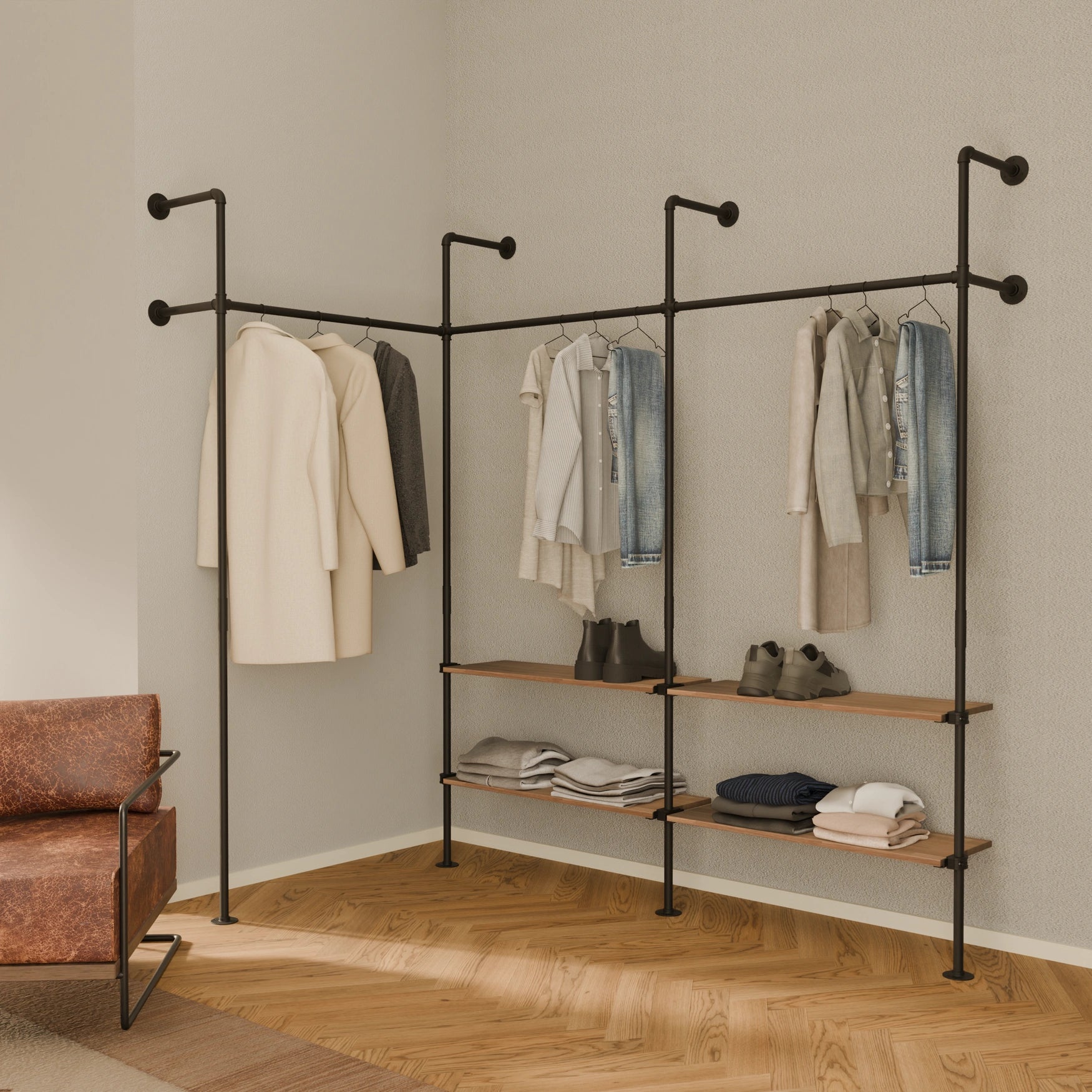 KIM EDGE 3 OAK – 4 ripiani destra