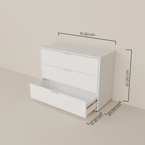 LIV Cassettiera – compresi gli accessori di montaggio